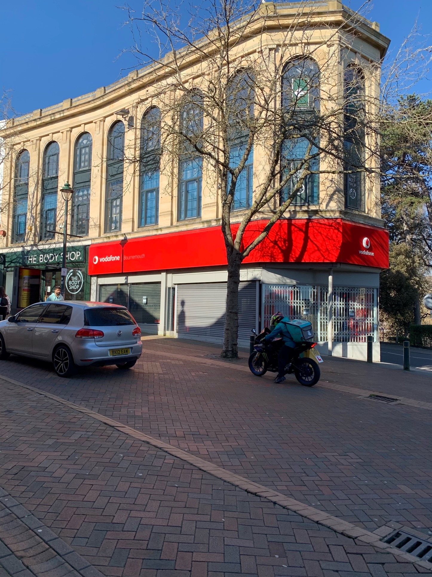 Vodaphone And The Body Shop Bournemouth